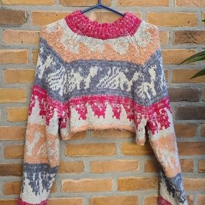 Cropped Urban Outfitters Sweater, XS